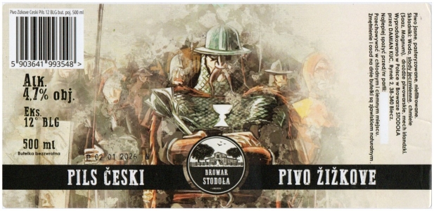 Stodola 2024 09 Pivo Zizkowe Pils Czeski