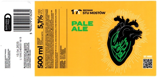 Browar Stu Mostów (2022): Pale Ale