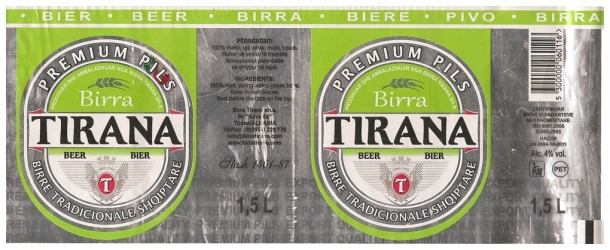 Browar Tirana: Premium Pils