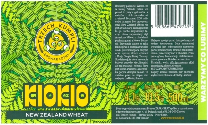 Browar Trzech Kumpli (2020): Kiokio - New Zealand Wheat