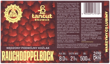 Browar Trzech Kumpli (2020): Rauchdoppelbock - Wędzony Podwójny Koźlak