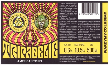 Browar Trzech Kumpli (2020): Tripadelic - American Tripel