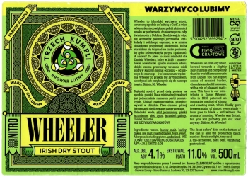 Trzech Kumpli 2023 10 Wheeler Irish Dry Stout