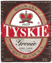 Browar Górny Śląsk: Tyskie Gronie (1997)