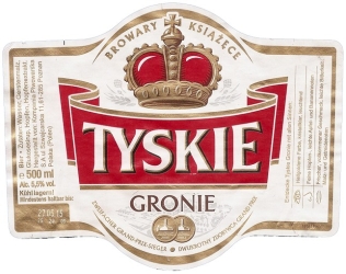 Tyskie Browary Książęce: Gronie (2014) - edycja niemiecka