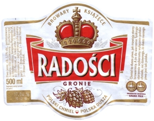 Tyskie Browary Książęce: Gronie, Radości (2015)