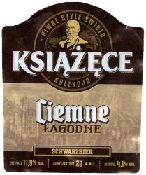 Tyskie Browary Książęce: Książęce Ciemne Łagodne, Schwarzbier (2020)