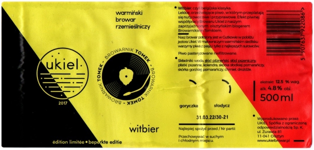 Ukiel 2021 12 Witbier