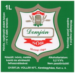 Vollar 0000 Domjan Sor