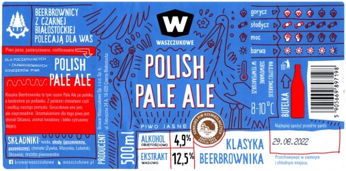 Waszczukowe 2021 08 Polish Pale Ale