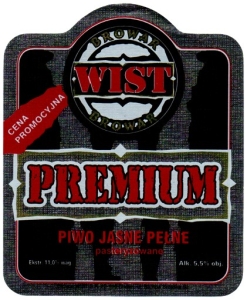 Wist 0000 Premium Piwo Jasne Pelne