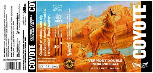 Wrezel 2023 07 Coyote Vermont Double India Pale Ale