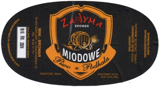 Zadyma 2024 09 Miodowe