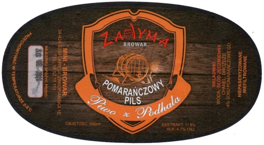 Zadyma 2024 09 Pomaranczowy Pils